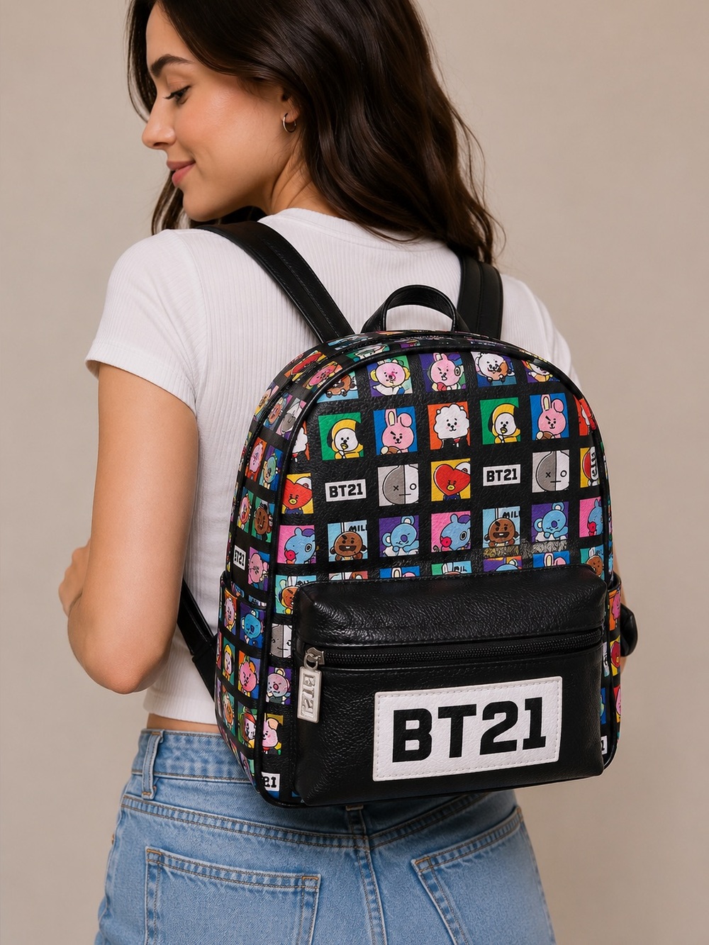 BT21 Mini Backpack Character